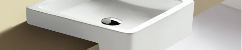 Semi-recessed Basin